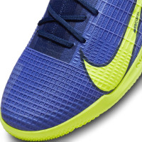 Nike Mercurial Vapor 14 Pro Zaalvoetbalschoenen (IN) Paars Geel Blauw