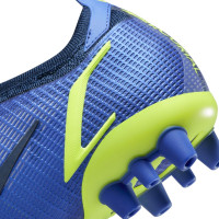 Nike Mercurial Vapor 14 Elite Kunstgras Voetbalschoenen (AG) Blauw Geel Zwart