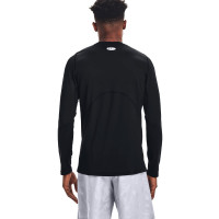 Under Armour Cold Gear Armour Fitted Crew Shirt Zwart