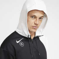 Nike F.C. Hoodie Wit Zwart Wit