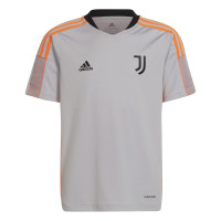 adidas Juventus Trainingsshirt 2021-2022 Kids Grijs