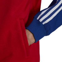 adidas Bayern Munchen Anthem Trainingsjack 2021-2022 Rood Blauw