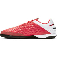 Nike Tiempo Legend 8 Academy Zaalvoetbalschoenen (IC) Roze Wit Zwart
