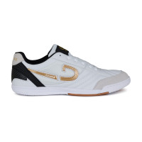 Cruyff Libra Zaalvoetbalschoenen Wit Goud