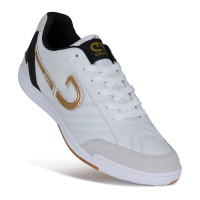 Cruyff Libra Zaalvoetbalschoenen Wit Goud