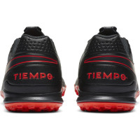 Nike Tiempo Legend 8 Academy Turf Voetbalschoenen (TF) Zwart Rood