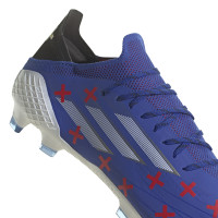adidas X Speedflow.1 Gras Voetbalschoenen (FG) Blauw Wit Rood
