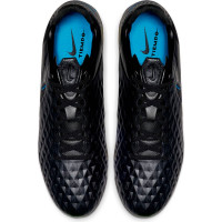 Nike Tiempo Legend 8 PRO Gras Voetbalschoenen (FG) Zwart Zwart Blauw