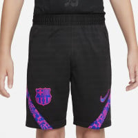 Nike FC Barcelona Strike Trainingsbroekje 2021-2022 Kids Zwart Roze Blauw