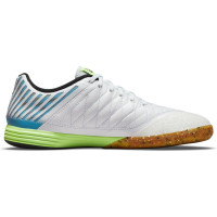 Nike LunarGato II Zaalvoetbalschoenen (IN) Wit Lichtblauw Lime Zwart