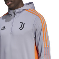 adidas Juventus Track Hoodie 2021-2022 Grijs Oranje