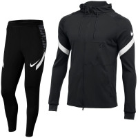 Nike Strike 21 Full-Zip Trainingspak Zwart Wit