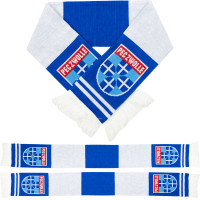 PEC Zwolle Fansjaal Logo (gebreid) Blauw Wit