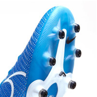 Nike Mercurial Vapor 13 ELITE AG Kunstgras Voetbalschoenen Blauw Wit Blauw
