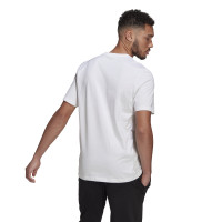 adidas Essentials T-Shirt Wit Zwart