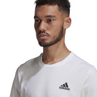 adidas Essentials T-Shirt Wit Zwart