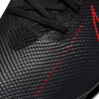 Nike Mercurial Vapor 13 Pro Gras Voetbalschoenen (FG) Zwart Rood
