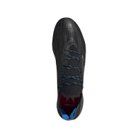 adidas X Speedflow.1 Gras Voetbalschoenen (FG) Zwart Wit Rood Blauw