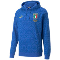 PUMA Italië Winners Hoodie Trainingspak Blauw Donkerblauw