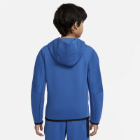 Nike Tech Fleece Vest Kids Blauw Wit