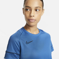 Nike Dri-Fit Academy 21 Trainingsshirt Dames Blauw Zwart