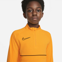Nike Academy 21 Drill Trainingspak Kids Oranje Zwart