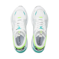 PUMA RS-Z Core Sneakers Wit Lichtgrijs Groen