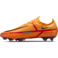 Nike Phantom GT 2 Elite Gras Voetbalschoenen (FG) Oranje Rood Zwart