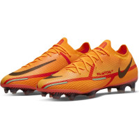 Nike Phantom GT 2 Elite Gras Voetbalschoenen (FG) Oranje Rood Zwart