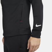 Nike F.C. Libero Trainingspak Zwart Wit