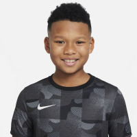 Nike F.C. Libero Trainingsshirt Kids Zwart Grijs Wit