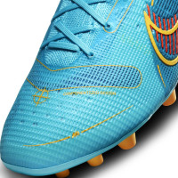 Nike Mercurial Vapor 14 Elite Kunstgras Voetbalschoenen (AG) Blauw Oranje