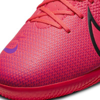 Nike Mercurial Vapor 13 Academy Zaalvoetbalschoenen (IC) Roze Zwart