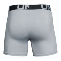 Under Armour Charged Cotton Boxershorts 3 Pack Grijs