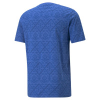 PUMA Italie Graphic Winner T-Shirt Blauw