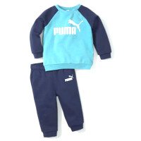 PUMA Minicats Essentials Trainingspak Baby / Peuters Blauw Wit