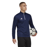 adidas Entrada 22 Training sweater 1/4-Zip Dark Blue White