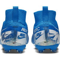 Nike Mercurial Superfly 7 ELITE Gras Voetbalschoenen (FG) Kids Blauw Wit Blauw