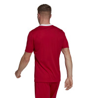 adidas Entrada 22 Voetbalshirt Rood Wit