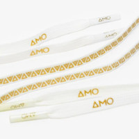 AMO Grip Veters 2.0 100cm Bright White Metallic Gold
