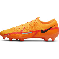 Nike Phantom GT 2 Pro Gras Voetbalschoenen (FG) Oranje Rood Zwart