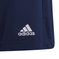adidas Entrada 22 Kids Training Short Dark Blue White