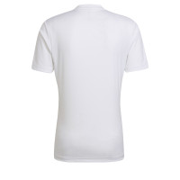 adidas Entrada 22 Voetbalshirt Wit Zwart