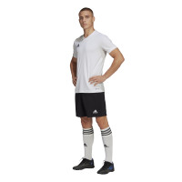 adidas Entrada 22 Voetbalshirt Wit Zwart