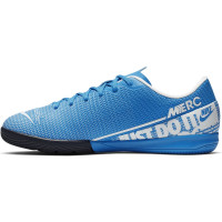 Nike Mercurial Vapor 13 ACADEMY Zaalvoetbalschoenen Kids Blauw Wit Blauw