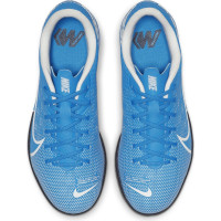 Nike Mercurial Vapor 13 ACADEMY Zaalvoetbalschoenen Kids Blauw Wit Blauw