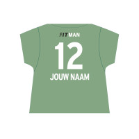 Fitman Buitensporten Shirtkussen Gepersonaliseerd