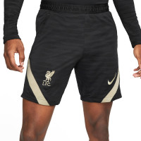 Nike Liverpool Strike Trainingsbroekje 2021-2022 Zwart Lichtgrijs
