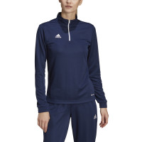 adidas Entrada 22 Training sweater 1/4-Zip Women's Dark Blue White
