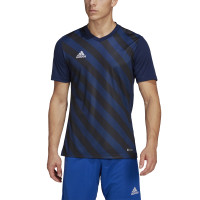 adidas Entrada 22 Graphic Voetbalshirt Donkerblauw Zwart